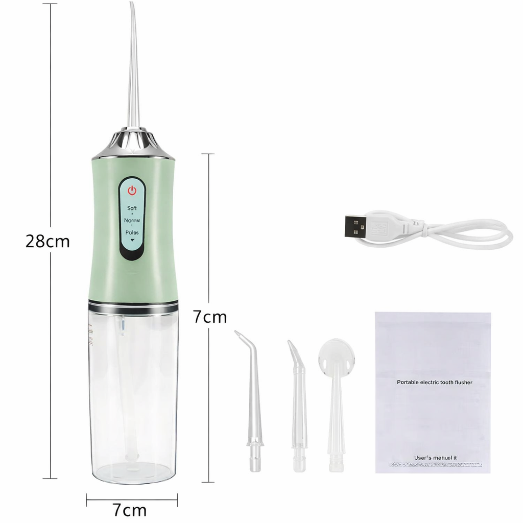 AquaDent Pro - Limpieza profunda tipo dentista desde casa