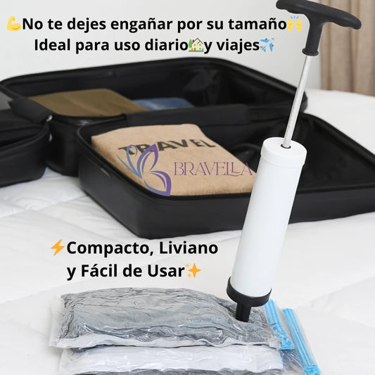 Compresor Bolsa Vacío / ✈️🏡 ¿Quieres poder utilizar tus bolsas en cualquier lugar?🏞️🌍