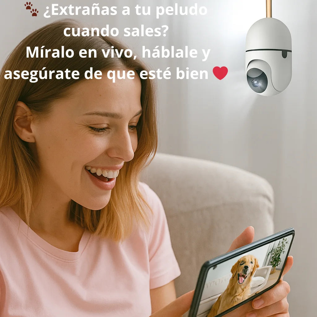 Cámara de Seguridad WIFI / 🌙 Duerme en paz 💖 sabiendo que tu hogar 🏠 y tu familia 👨👩👧👦 están vigilados 24/7 🔐