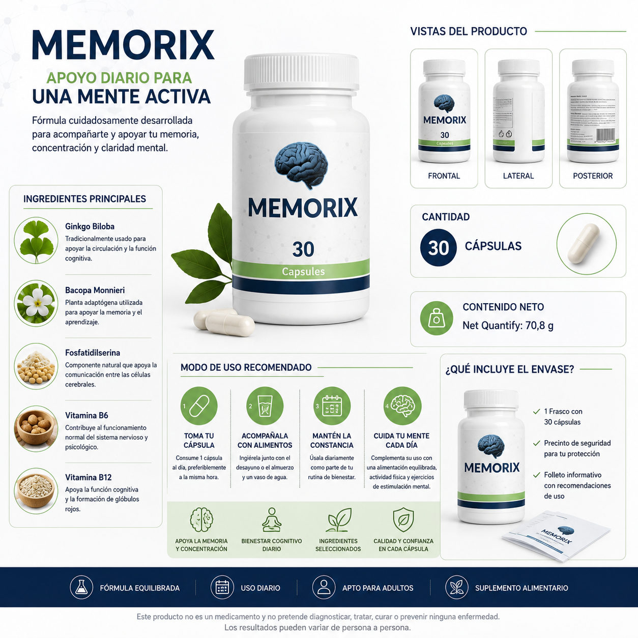 MemoraLife – Apoya tu memoria y claridad mental cada día