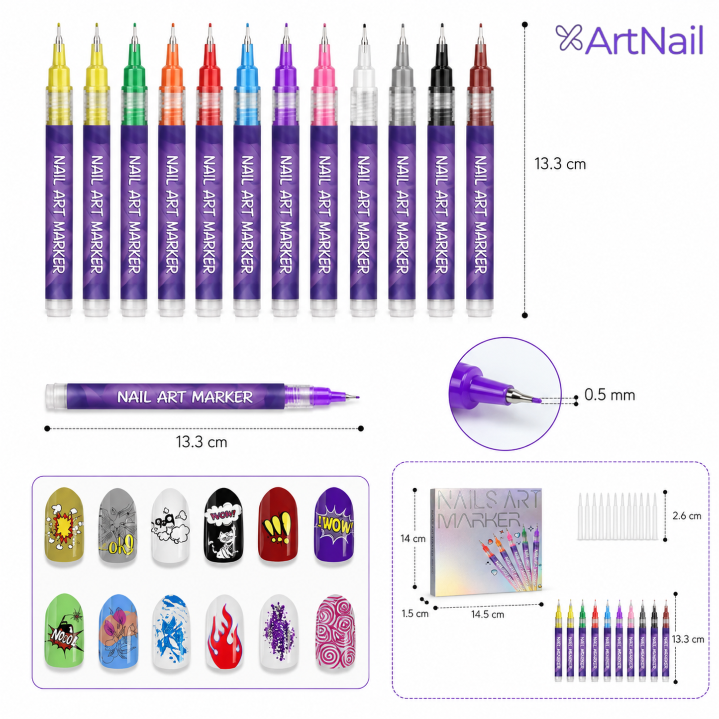 ArtNails - Diseña manicuras elegantes de forma fácil y rápida
