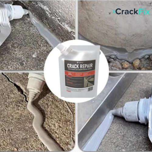 CrackFix - Repara grietas en minutos sin ayuda profesional (500 Gr)