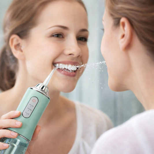 AquaDent Pro - Limpieza profunda tipo dentista desde casa
