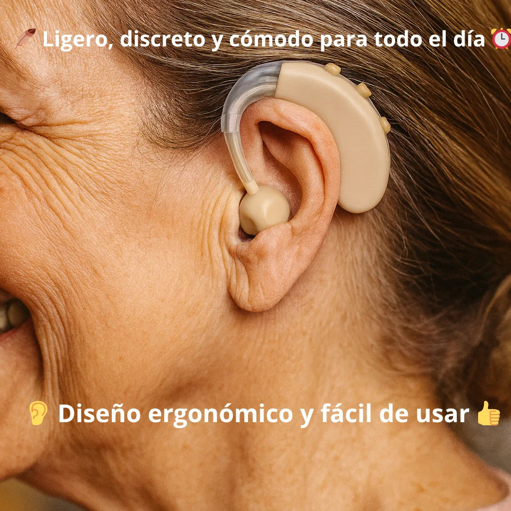 Audifono Amplificador De Sordera a Pilas / ¿Te duele NO escuchar claramente a tus hijos 👨👩👧 y nietos 👶❤️?