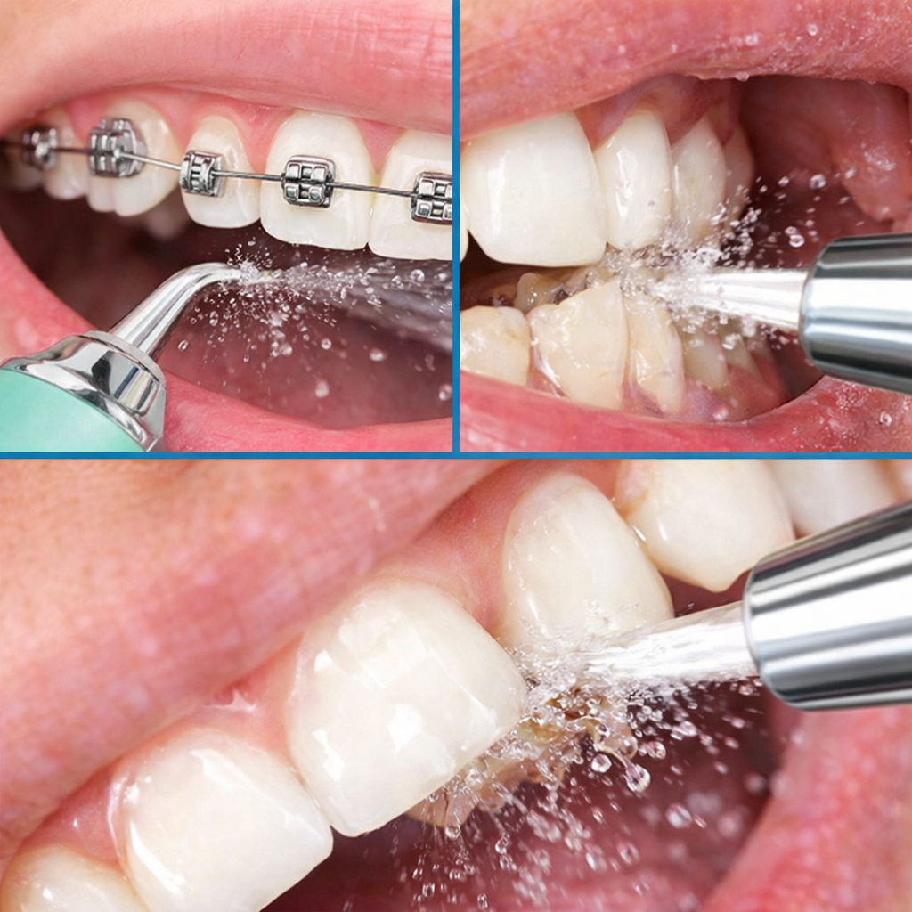 AquaDent Pro - Limpieza profunda tipo dentista desde casa