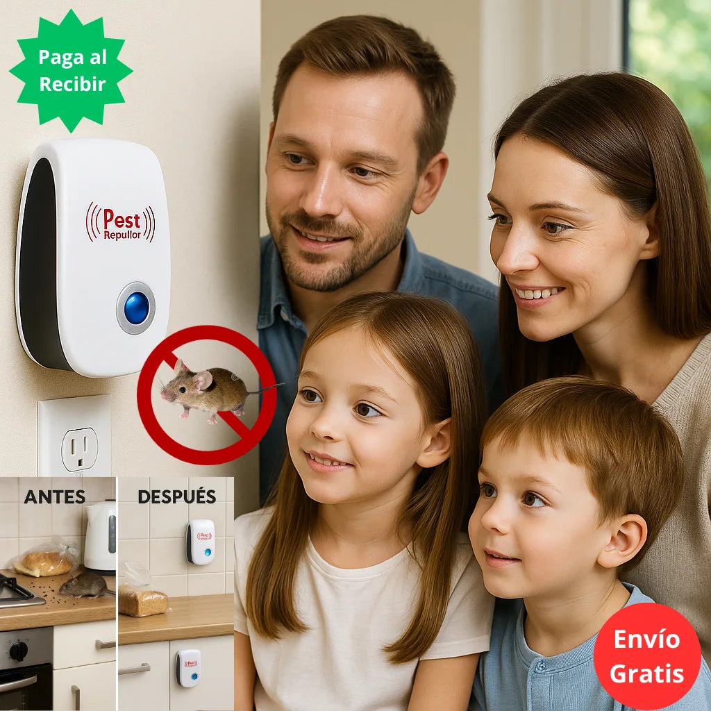 Repelente Electrico para Ratones Red /¿Escuchaste ruidos en la noche? Puede ser un ratón...🐭🐀