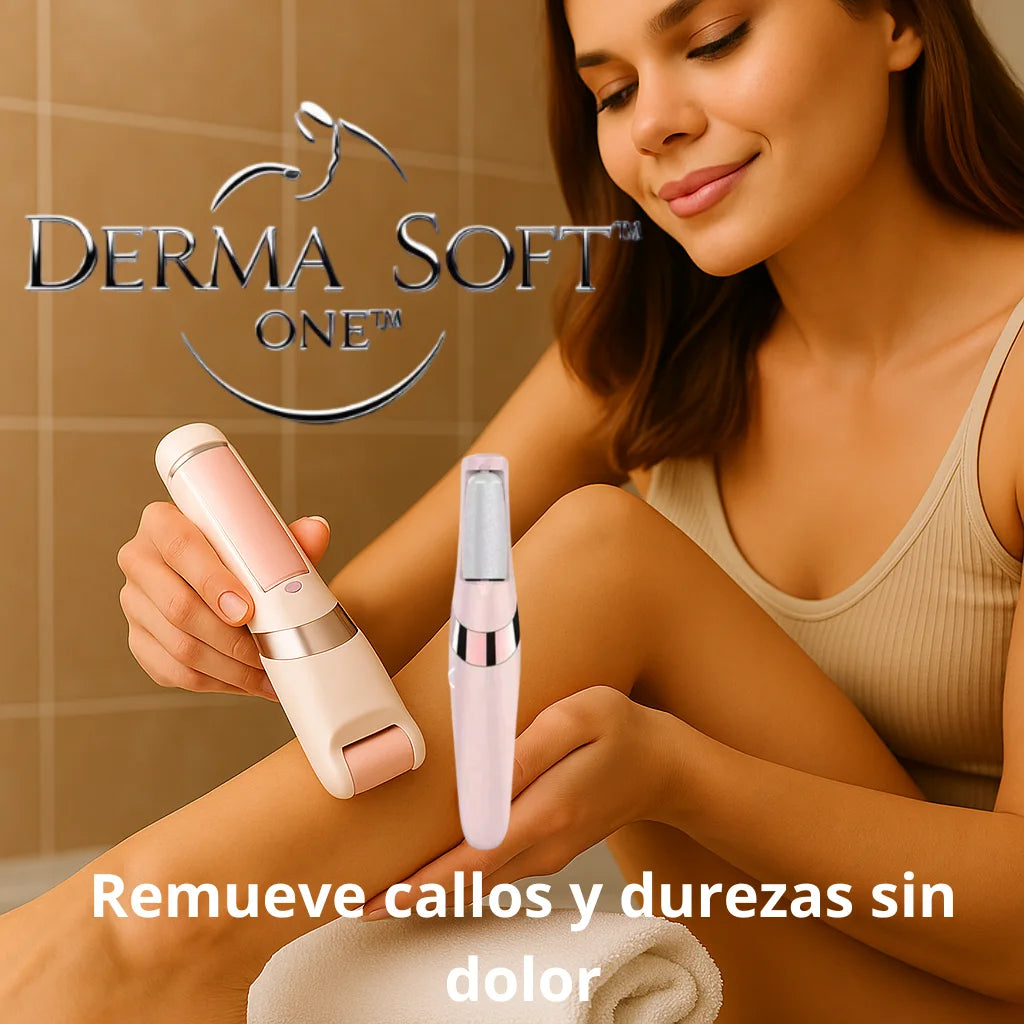 DermaSoft One™ – Elimina durezas y revela pies suaves en minutos