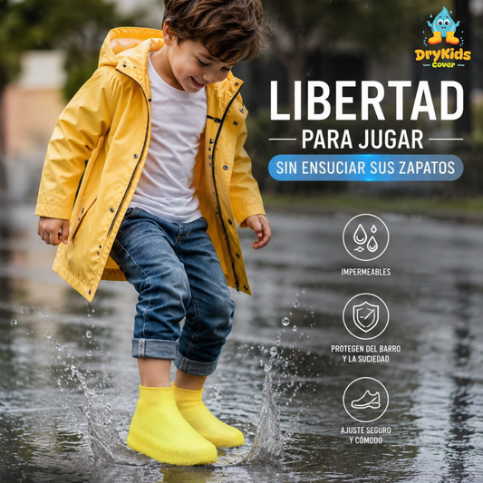 DryKids Cover - Protección impermeable para días de lluvia y barro