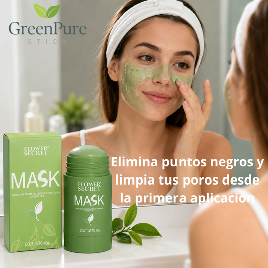 GreenPure Stick - Limpia profundamente y reduce puntos negros visibles