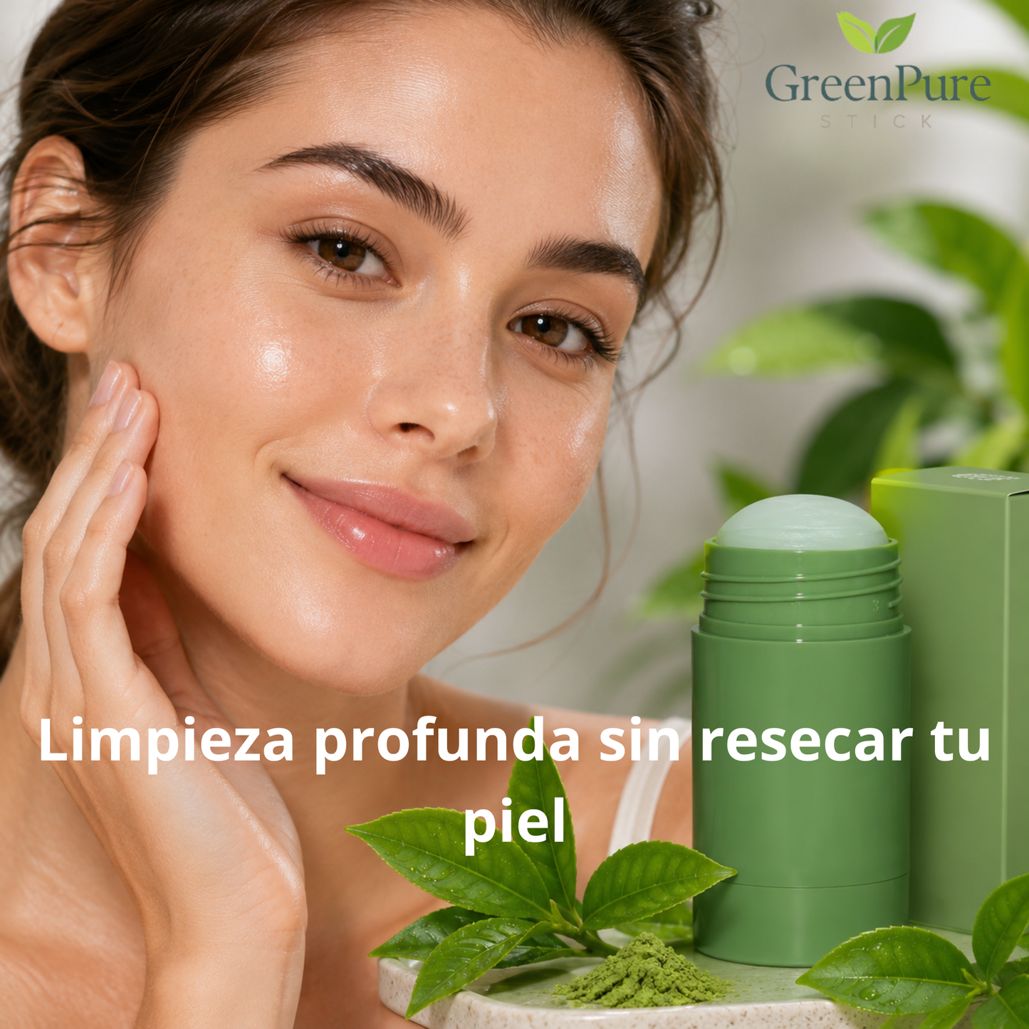 GreenPure Stick - Limpia profundamente y reduce puntos negros visibles