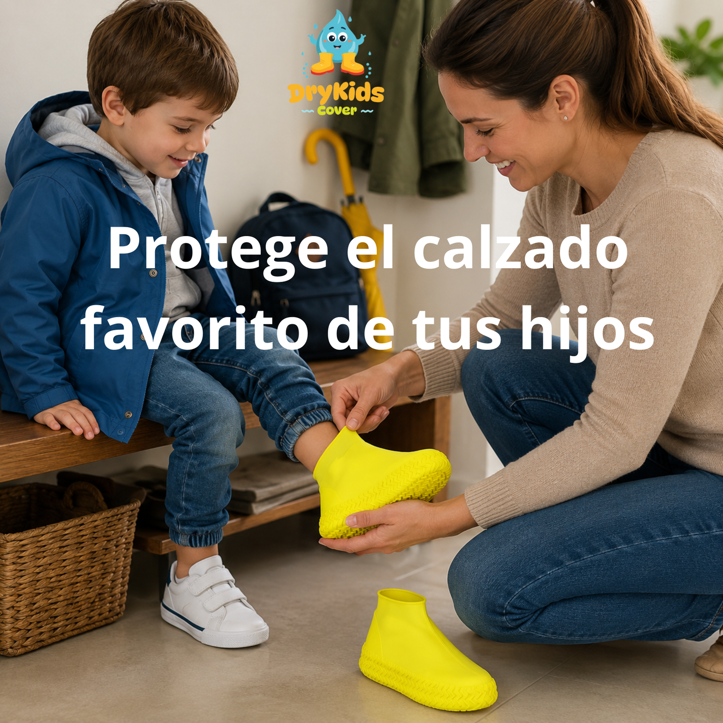DryKids Cover - Protección impermeable para días de lluvia y barro