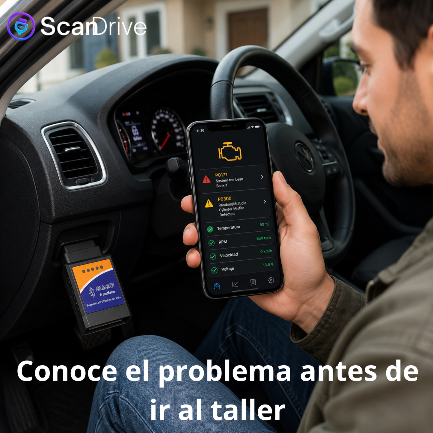 ScanDrive - Detecta fallas antes de gastar de más