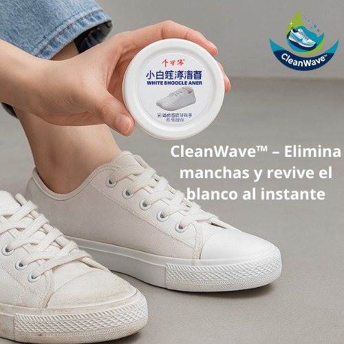 CleanWave™ – Elimina manchas y revive el blanco al instante