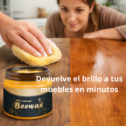 BEEWAX - Restaura el brillo original de tus muebles en minutos
