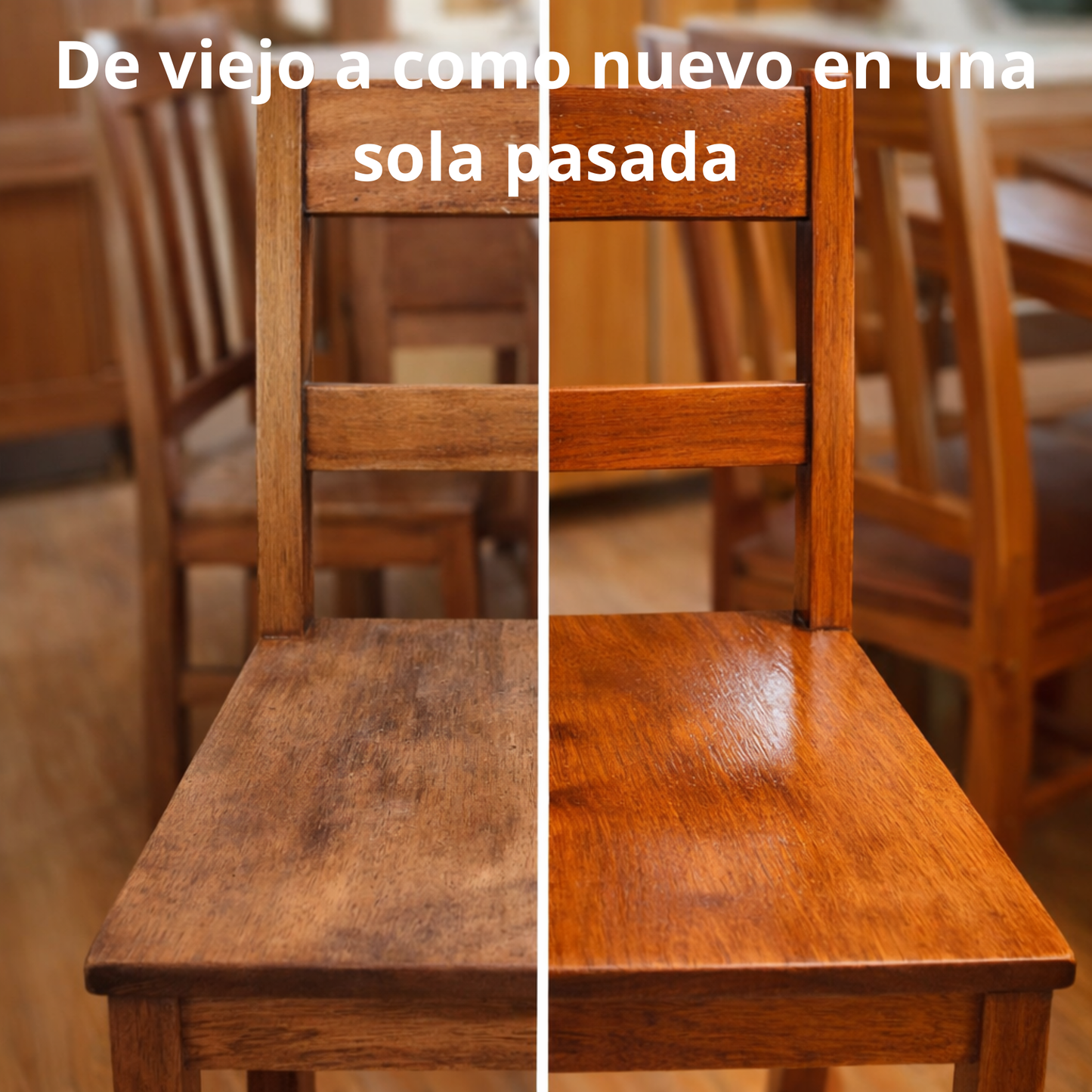 BEEWAX - Restaura el brillo original de tus muebles en minutos