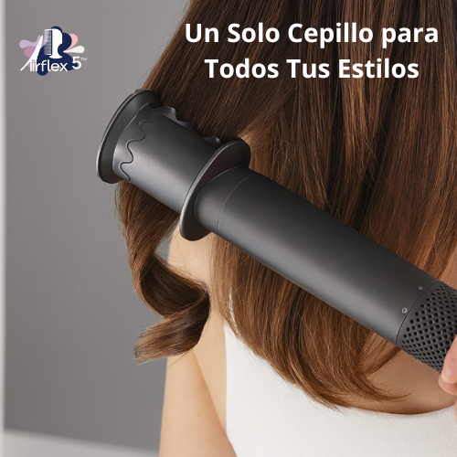 AirFlex 5™ -  Un solo cepillo para todo tu peinado