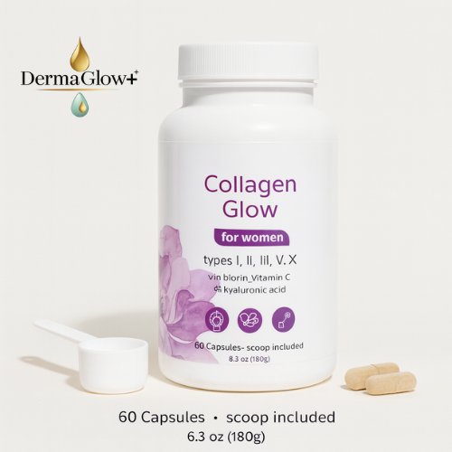 DermaGlow+ – Rejuvenece tu piel y mejora su elasticidad