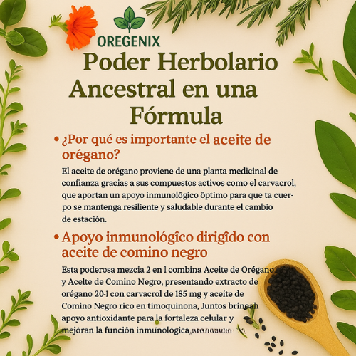 Oregenix™ – Energía y protección cada día