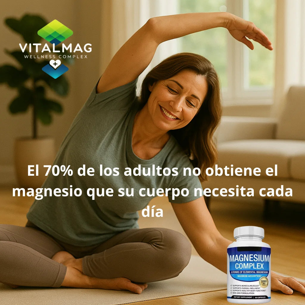VitalMag – El suplemento premium que combina tres tipos de magnesio para resultados reales