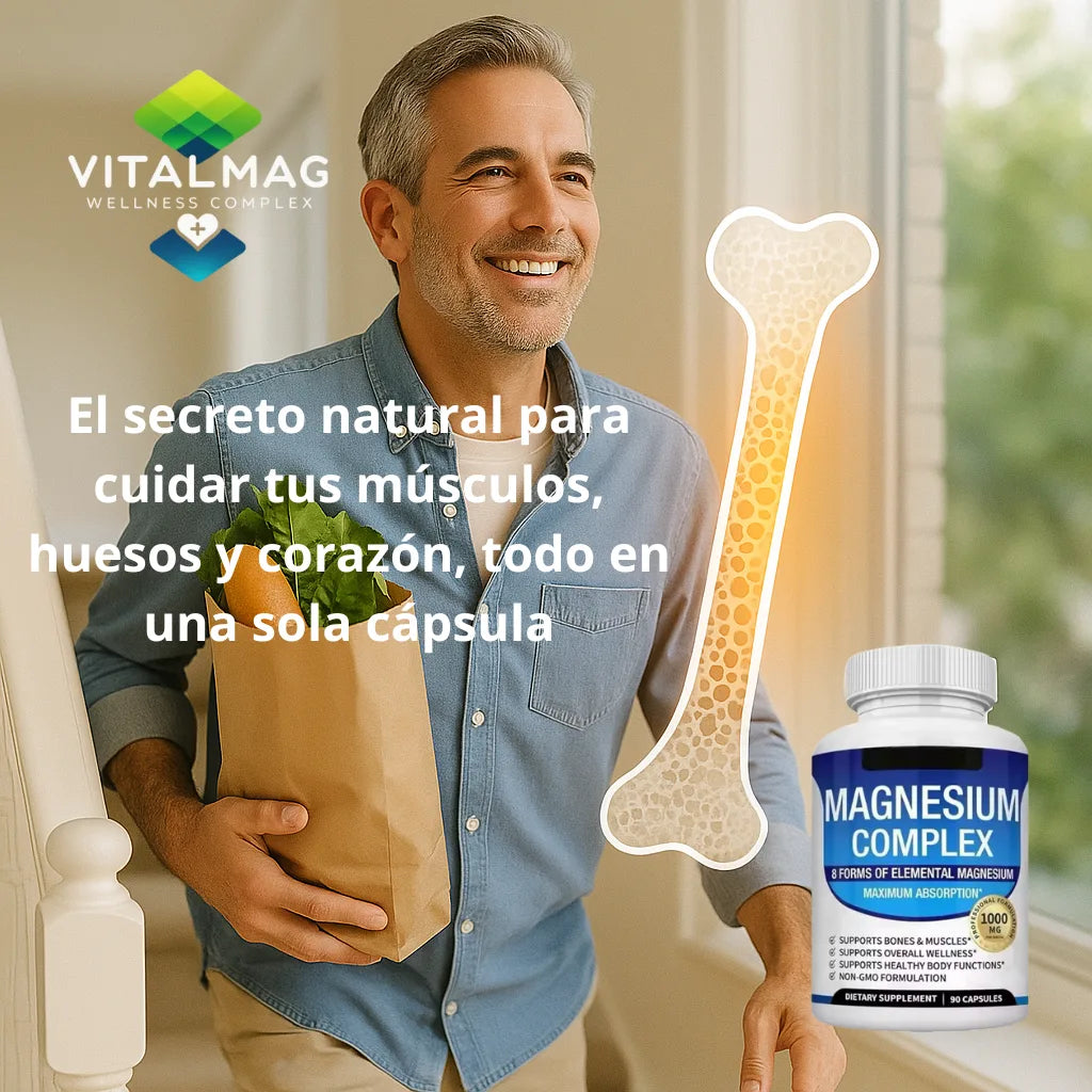 VitalMag – El suplemento premium que combina tres tipos de magnesio para resultados reales