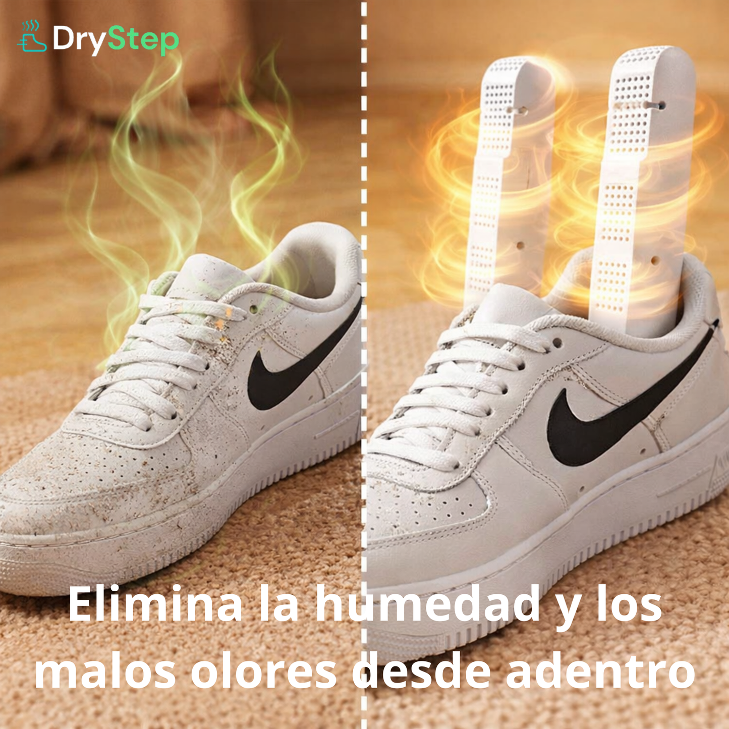 DryStep - Mantén tus zapatos secos y libres de malos olores