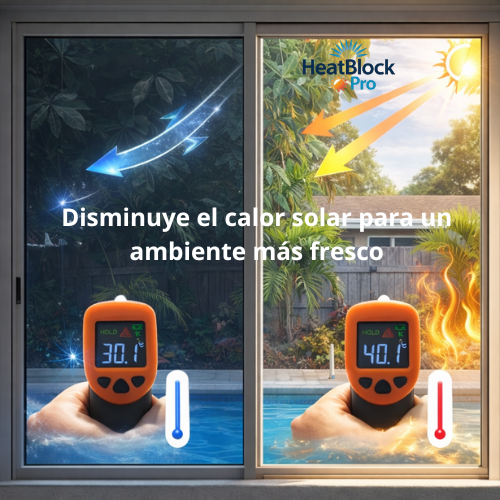 HeatBlock Pro – Controla el calor solar sin oscurecer tu hogar (5M)