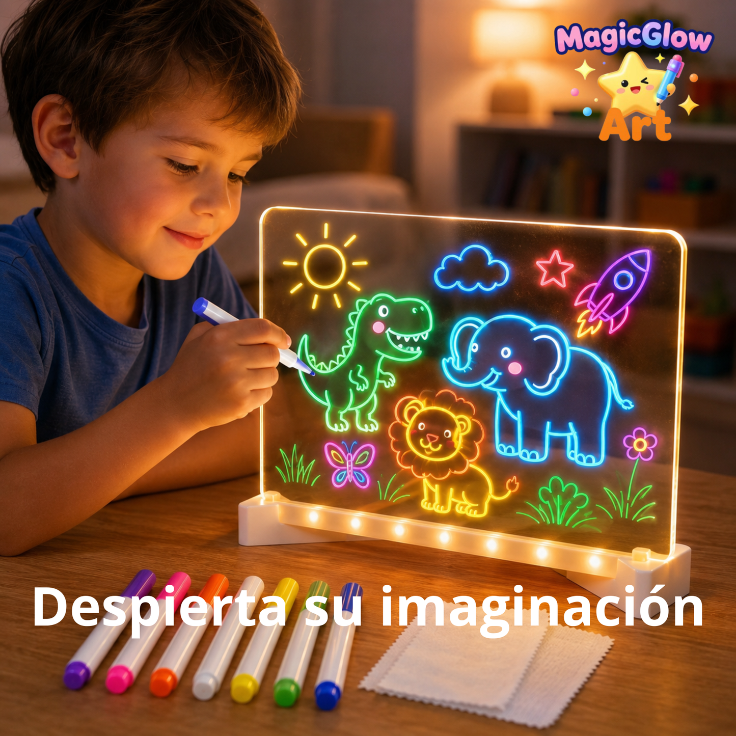 MagicGlow Art - -Más creatividad lejos de las pantallas