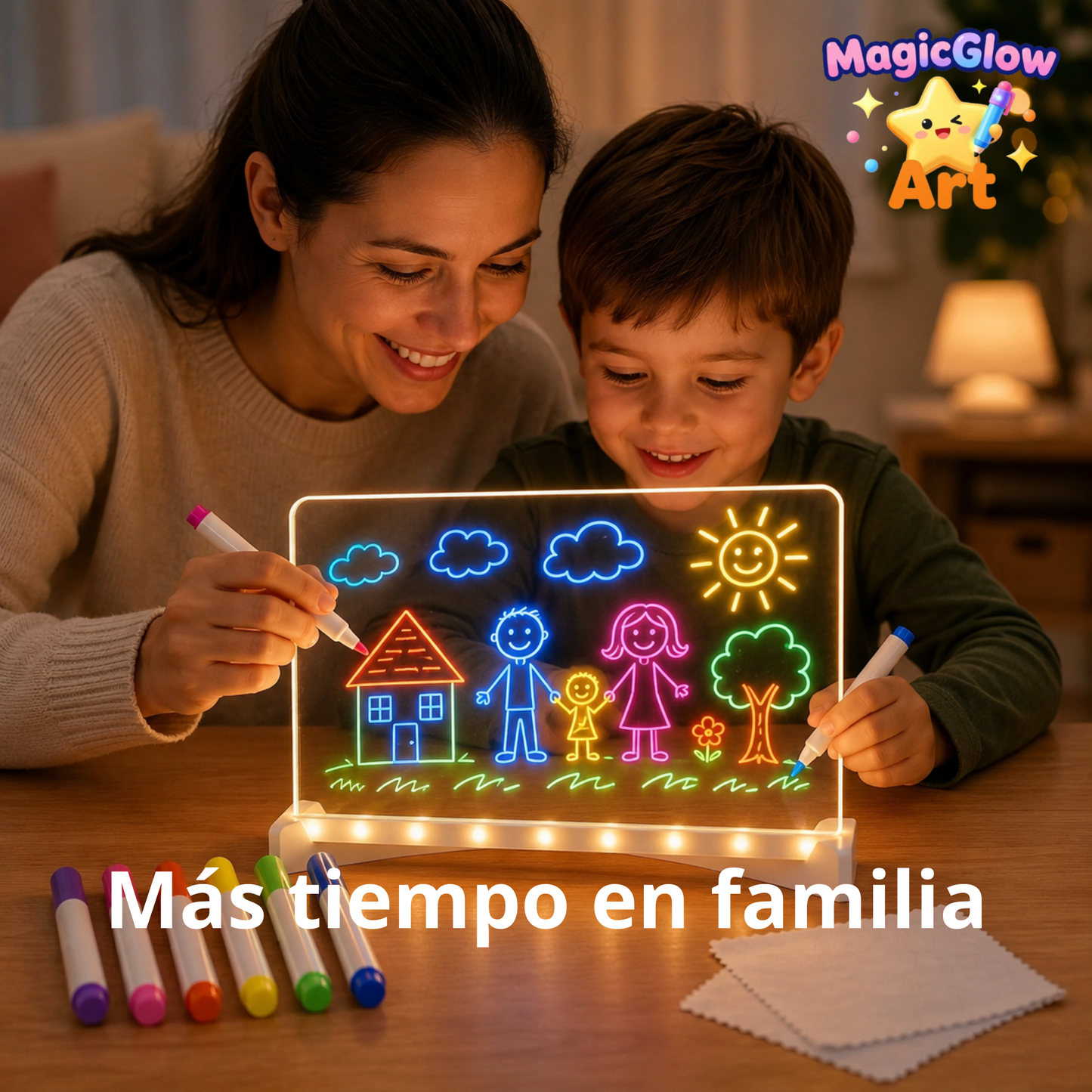 MagicGlow Art - -Más creatividad lejos de las pantallas