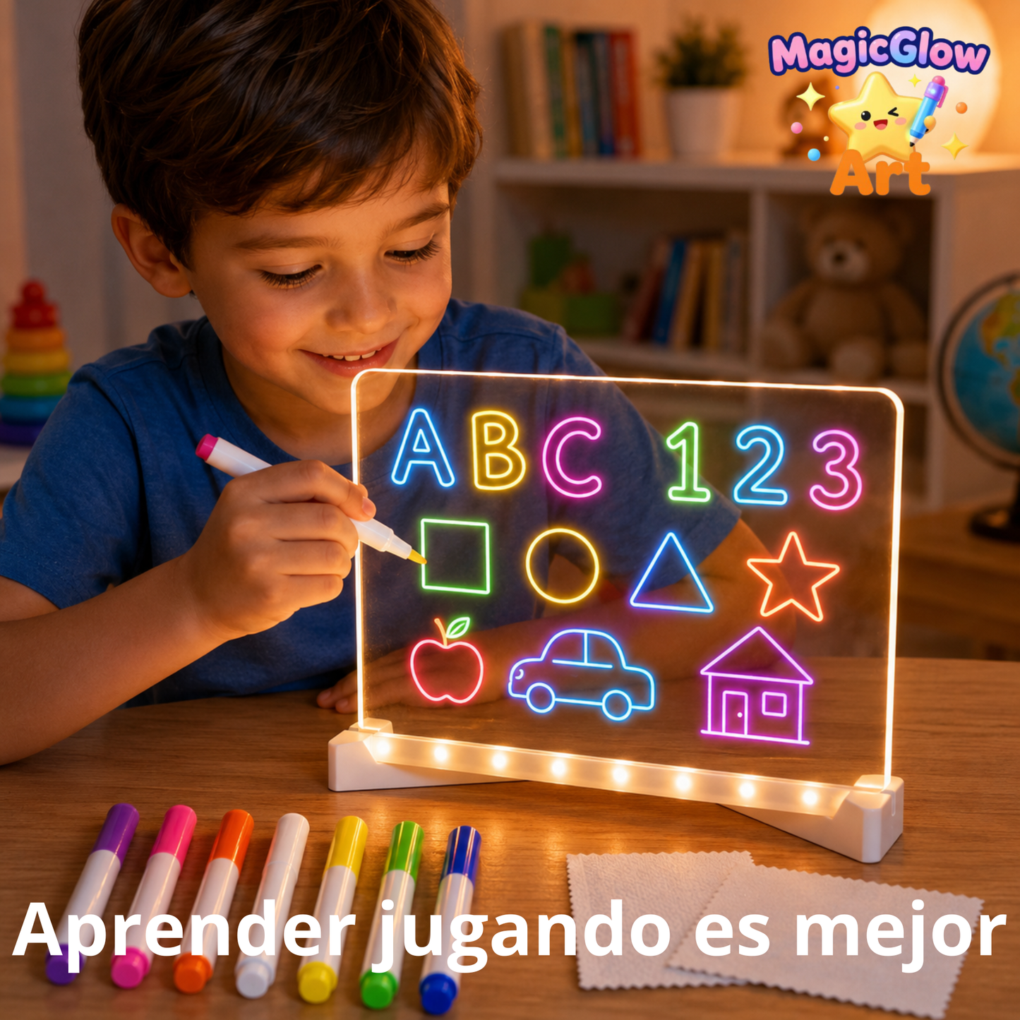 MagicGlow Art - -Más creatividad lejos de las pantallas