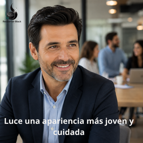 ReviveHair Black - Ayuda a mantener un cabello de apariencia más oscura y uniforme