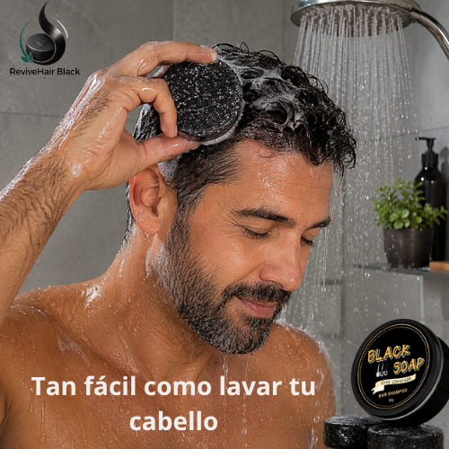 ReviveHair Black - Ayuda a mantener un cabello de apariencia más oscura y uniforme