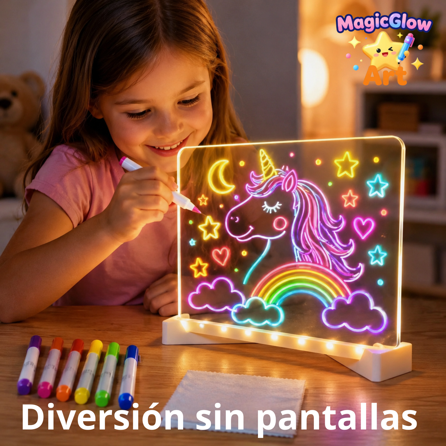 MagicGlow Art - -Más creatividad lejos de las pantallas