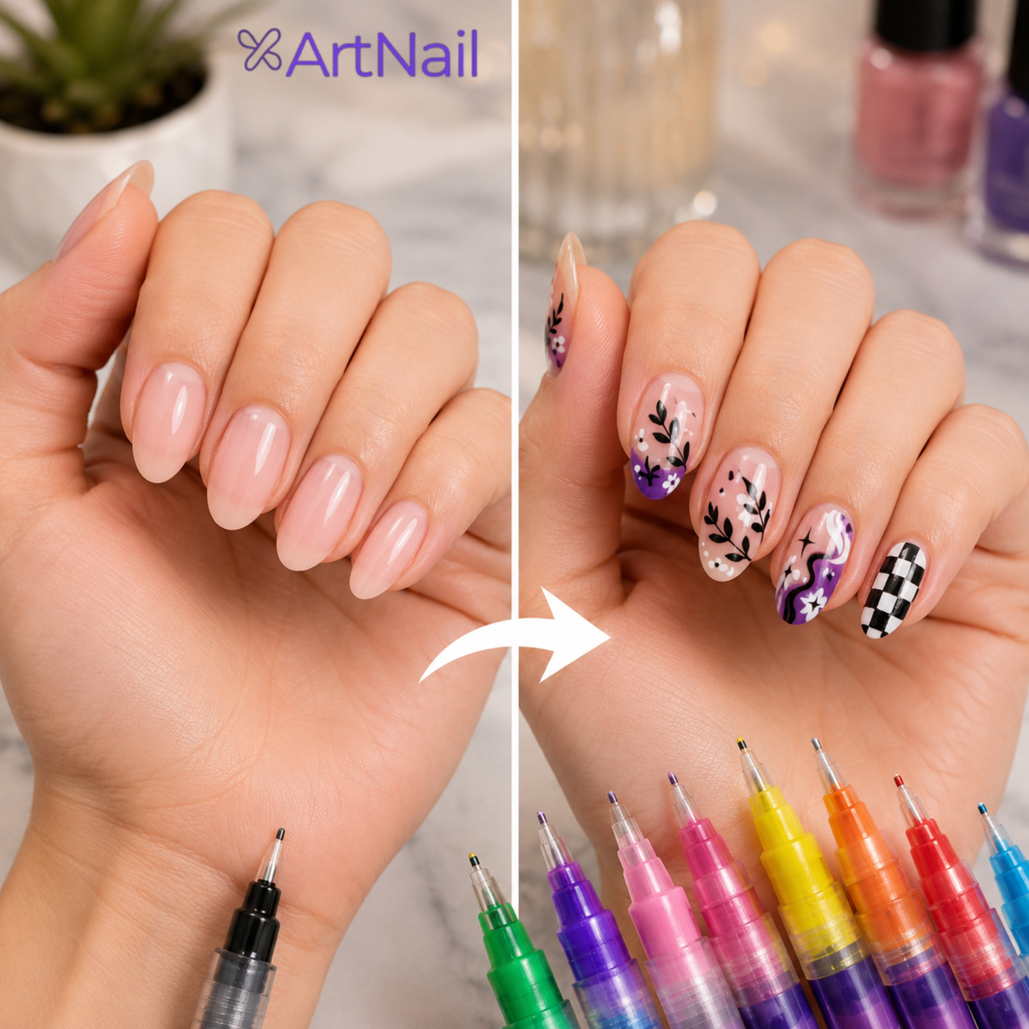 ArtNails  - Diseña manicuras elegantes de forma fácil y rápida