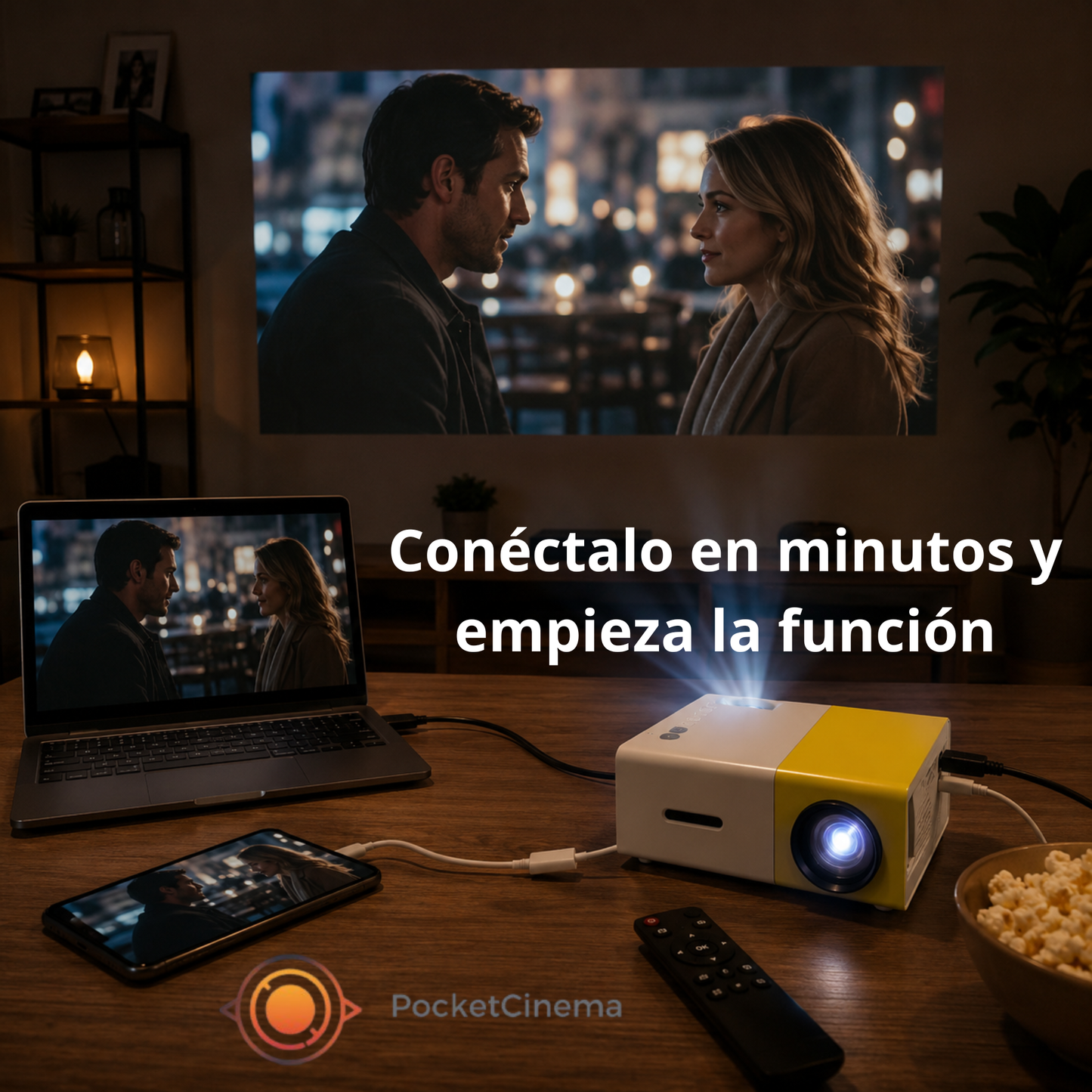PocketCinema - Convierte cualquier espacio en tu cine personal