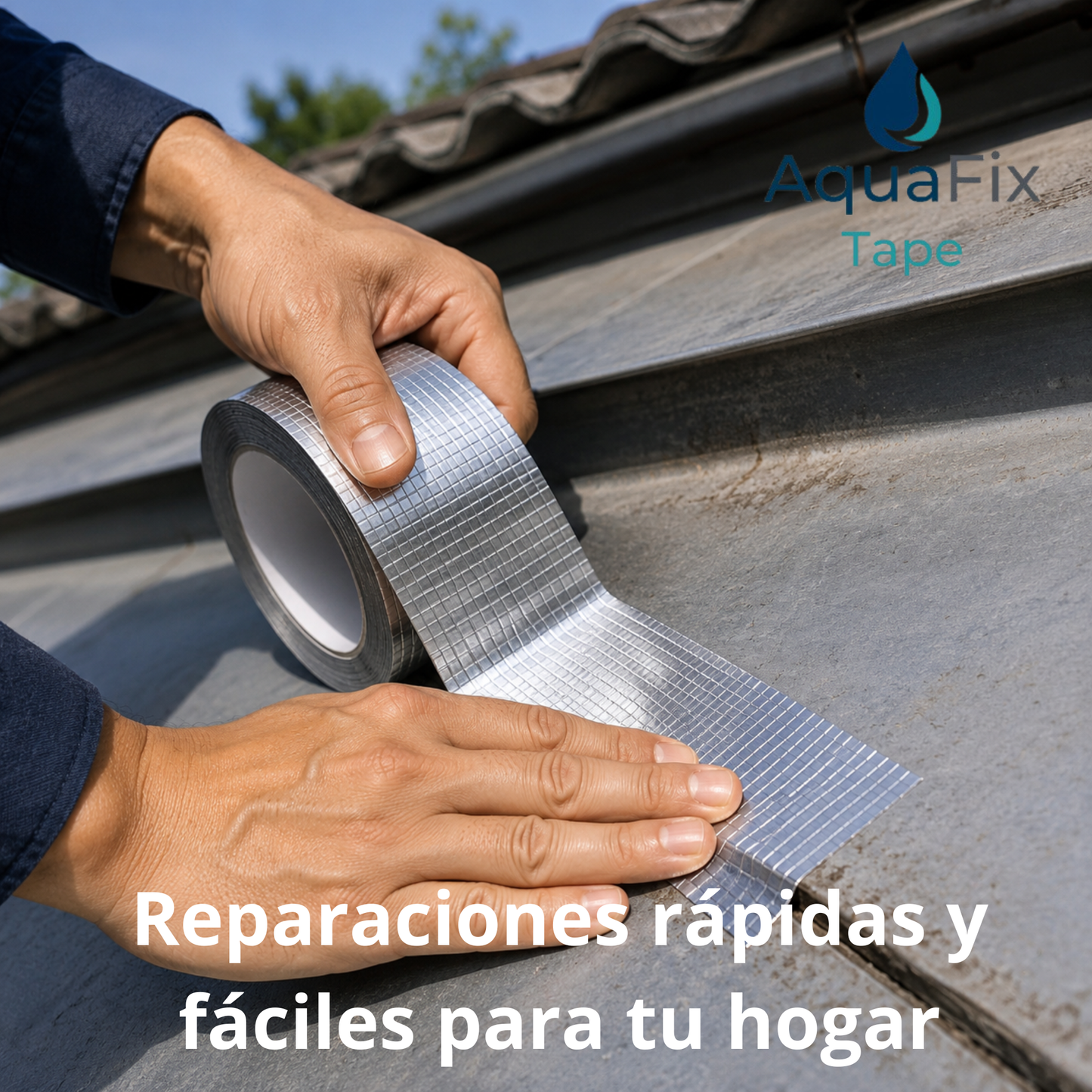 AquaFix Tape - Sella filtraciones y fugas en minutos