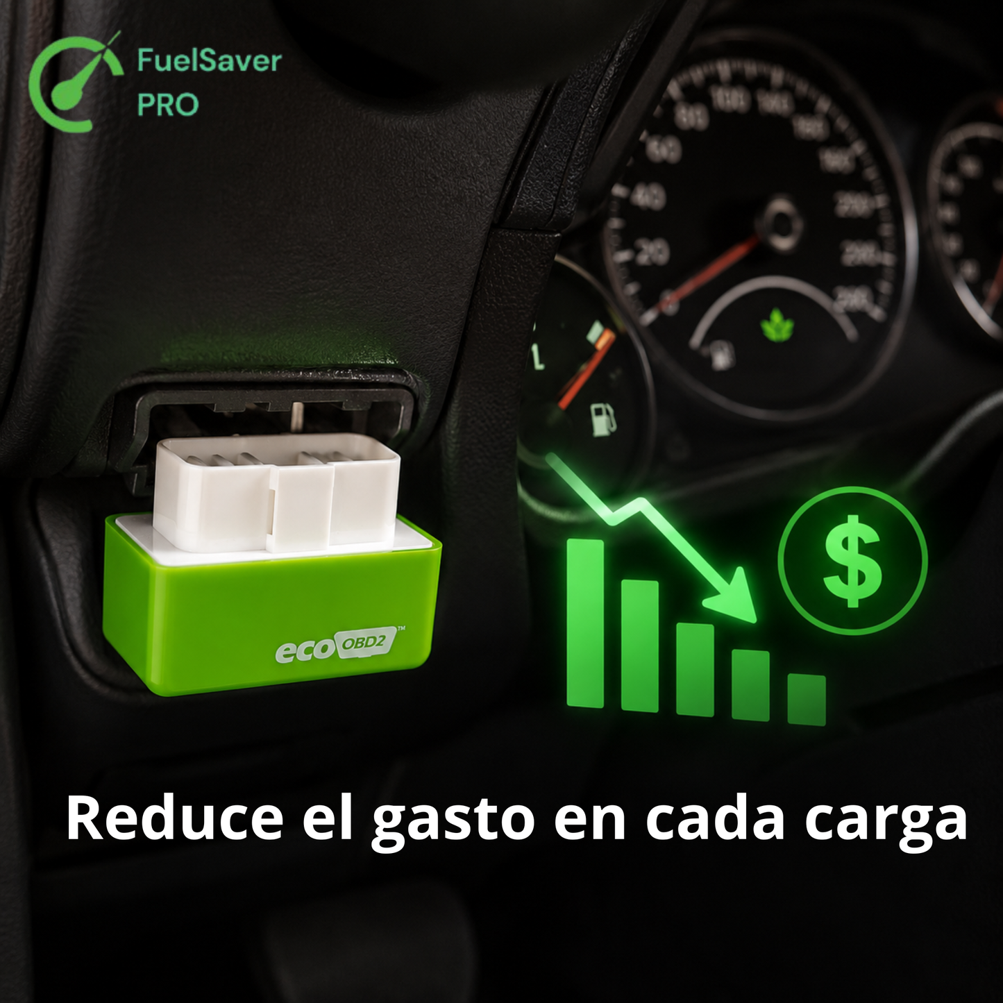 FuelSaver Pro - Reduce el gasto de combustible en cada trayecto