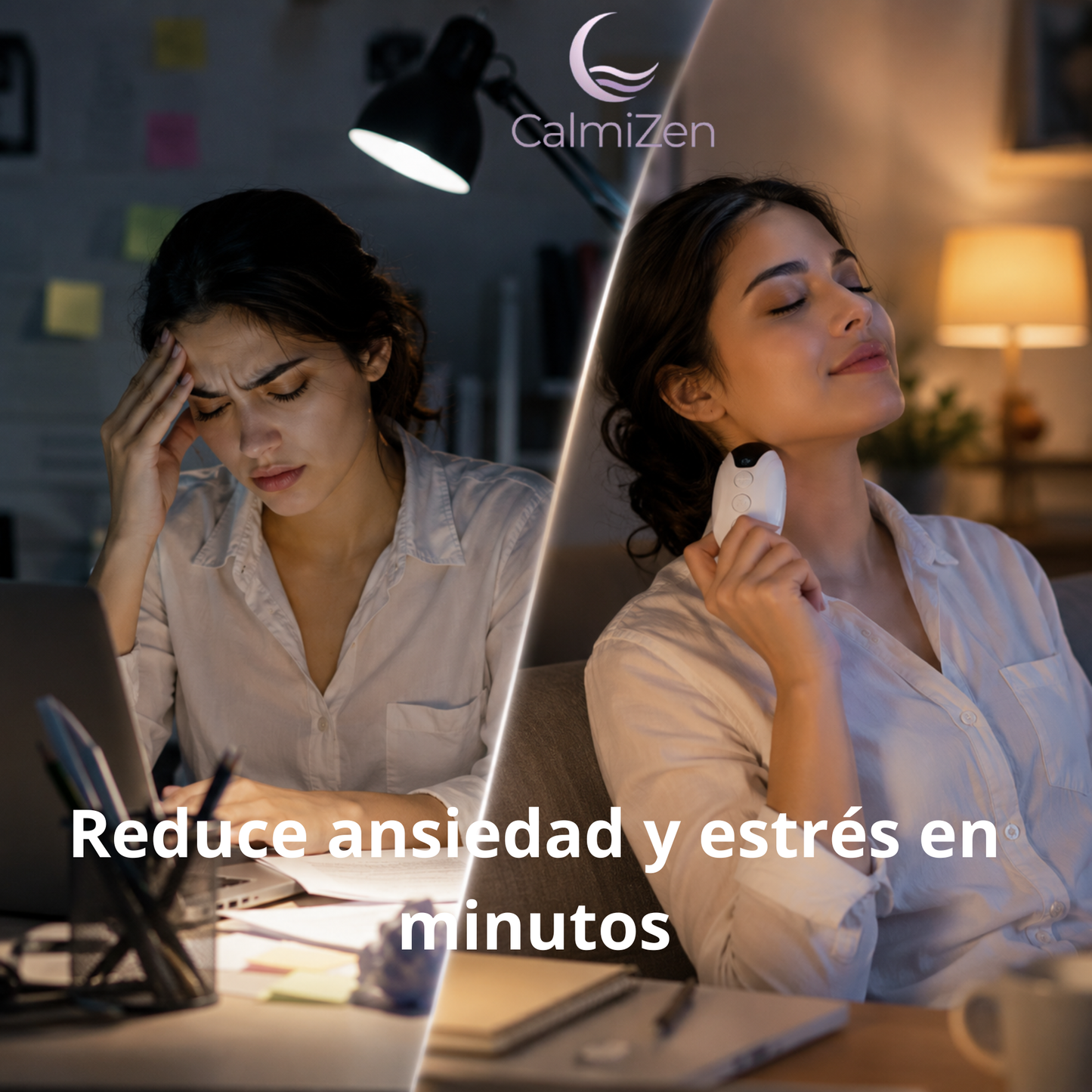 CalmiZen - Reduce la tensión y ansiedad diaria, favoreciendo  el descanso