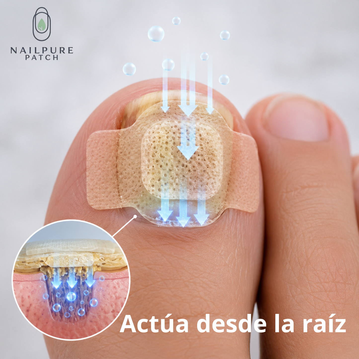 NailPure Patch – Ayuda a recuperar uñas más limpias y saludables desde casa (21 un)