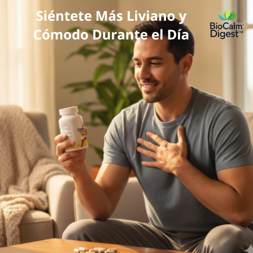 BioCalm Digest™ – Apoya tu flora intestinal para sentirte liviano