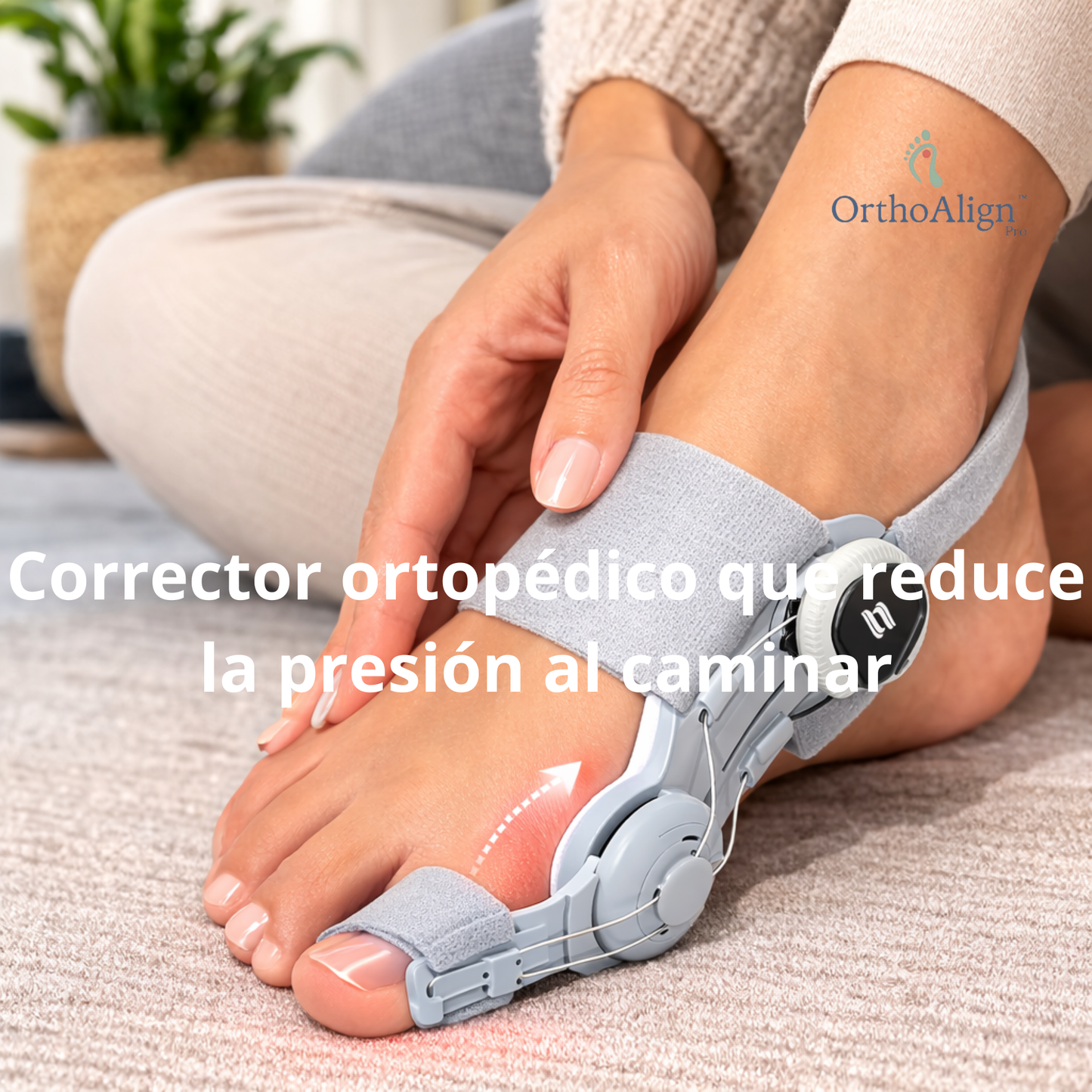 OrthoAlign Pro - Corrector Ortopédico que reduce la presión al caminar