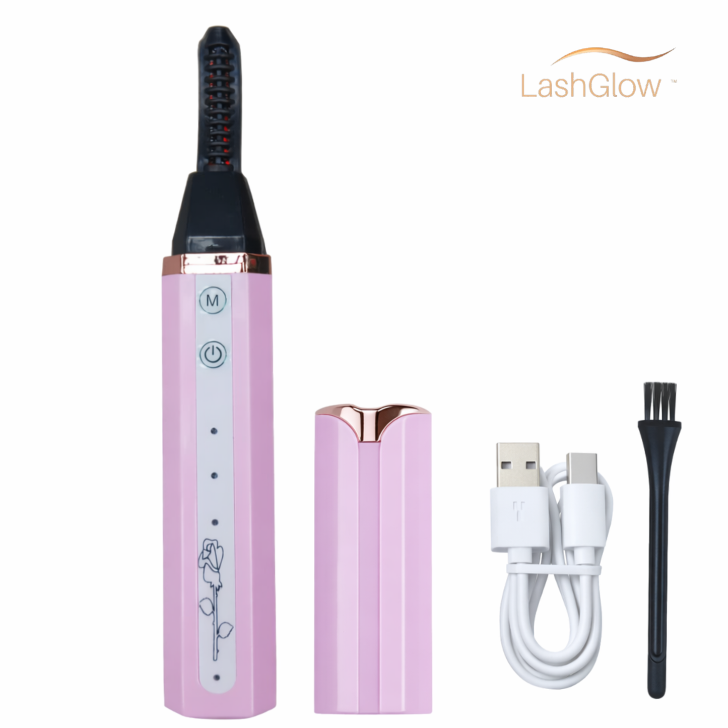 LashGlow - Riza tus pestañas en segundos sin tirones ni dolor