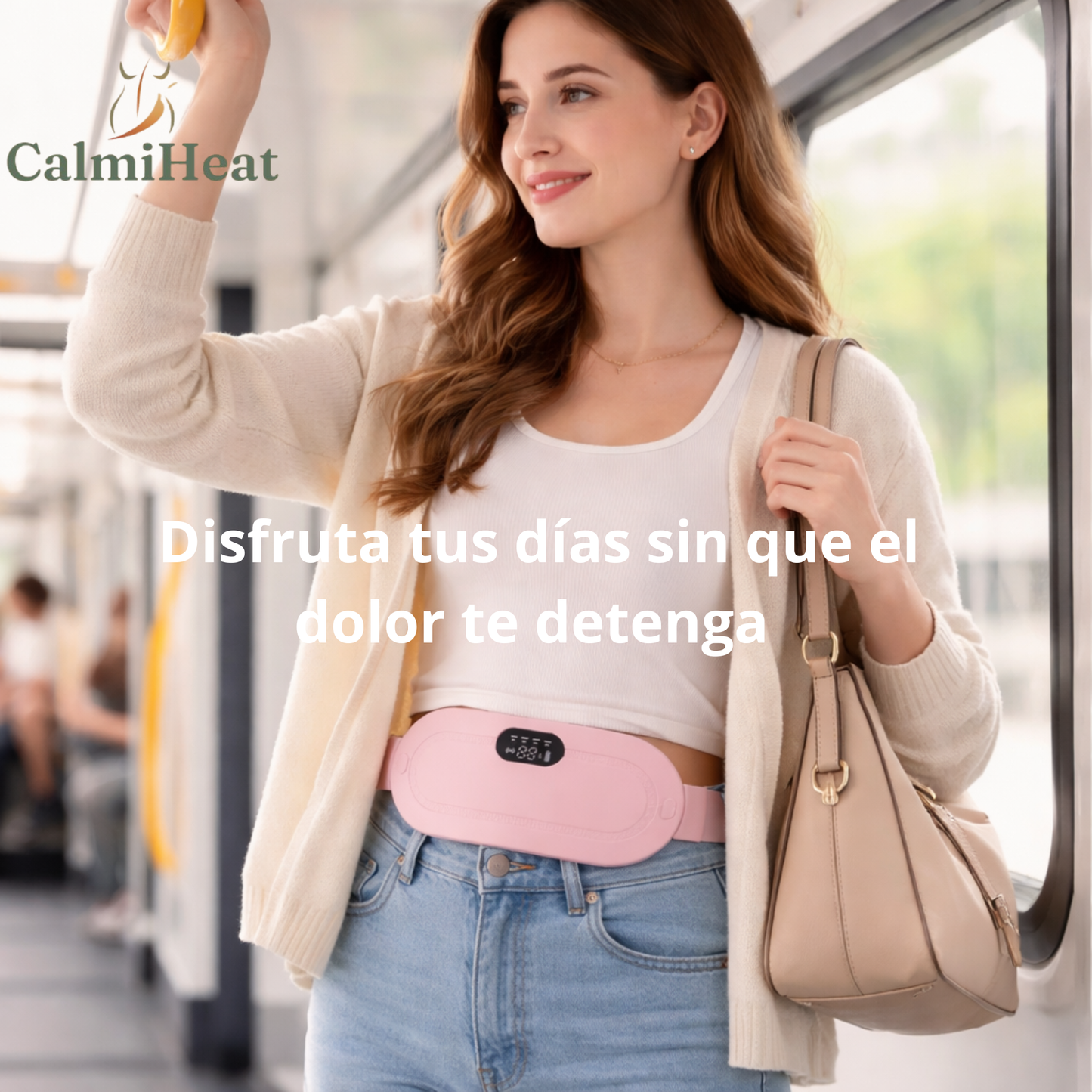 CalmiHeat - Reduce los cólicos menstruales con calor y masaje natural