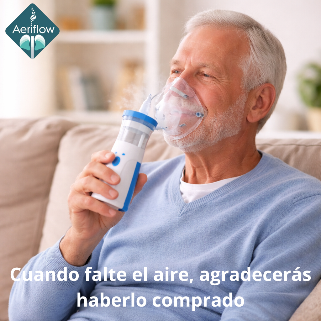 AeriFlow – Alivio respiratorio rápido, estés donde estés