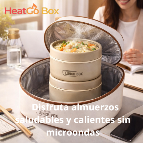 HeatGoBox  – Disfruta almuerzos saludables y calientes sin microondas