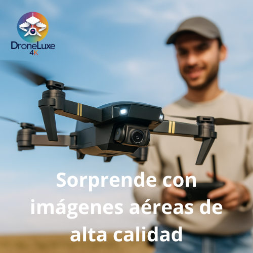 DroneLuxe 4K - Sorprende con imágenes aéreas de alta calidad